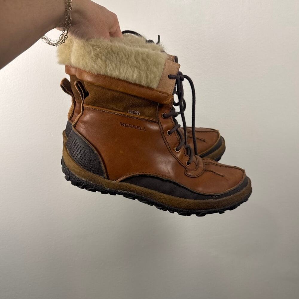 Merrell Women's Tremblant Mid Polar Waterproof Winter Boot, Size 8